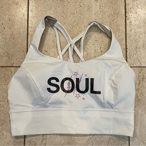 NWT Lululemon for Soulcycle Size 10 Free to be Serene Long Line Bra